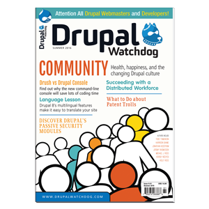 Drupal Watchdog 6.01 is the first issue published by Linux New Media.