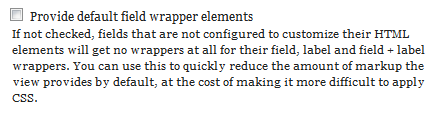 Wrapper Elements