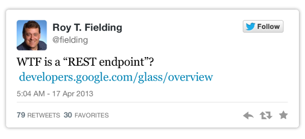 WTF is a REST endpoint?