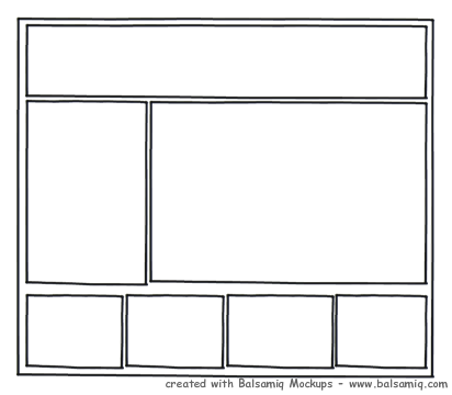 Footer Wireframe